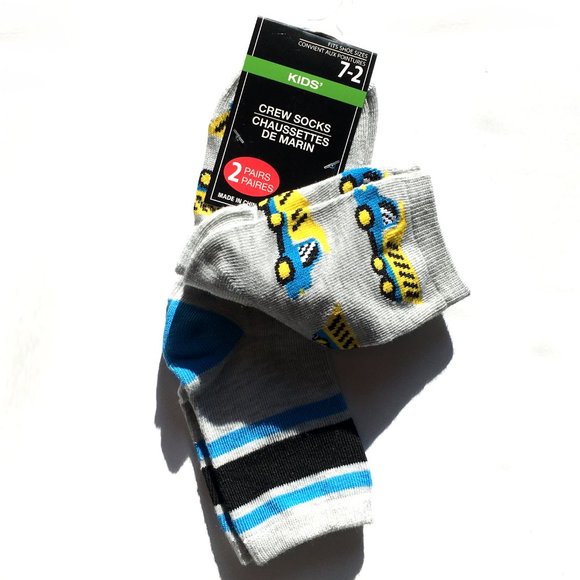 *3/$15* KIDS Truck Socks + Striped Socks - Picture 4 of 4